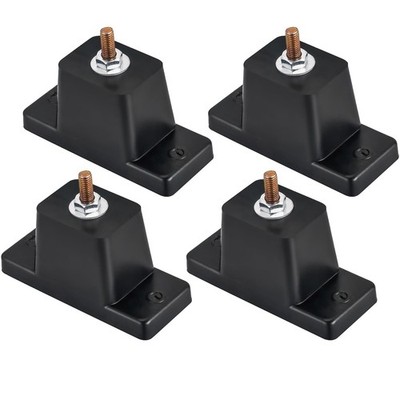 4 Pack Rubber Vibration Isolator Mounting Bracket for Air Conditioner Condenser