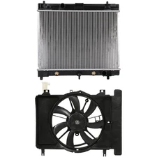 PICKOOR Electric Radiator Cooling Fan Kit For Toyota Yaris 2007 2008 2009-2018