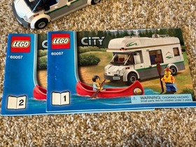 LEGO CITY: Camper Van (60057) W/Instructions