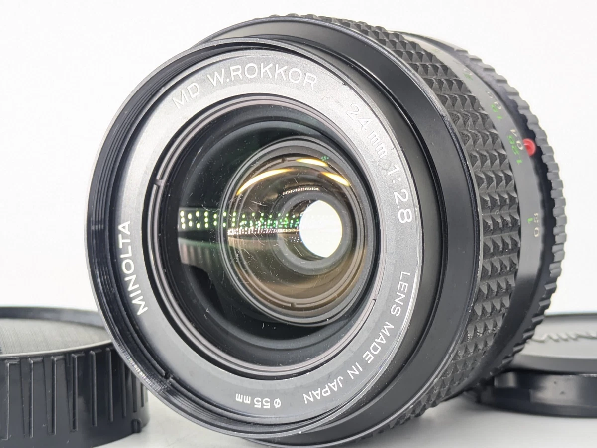 Minolta MD f/2.8 Camera Lenses 24mm Focal for sale | eBay