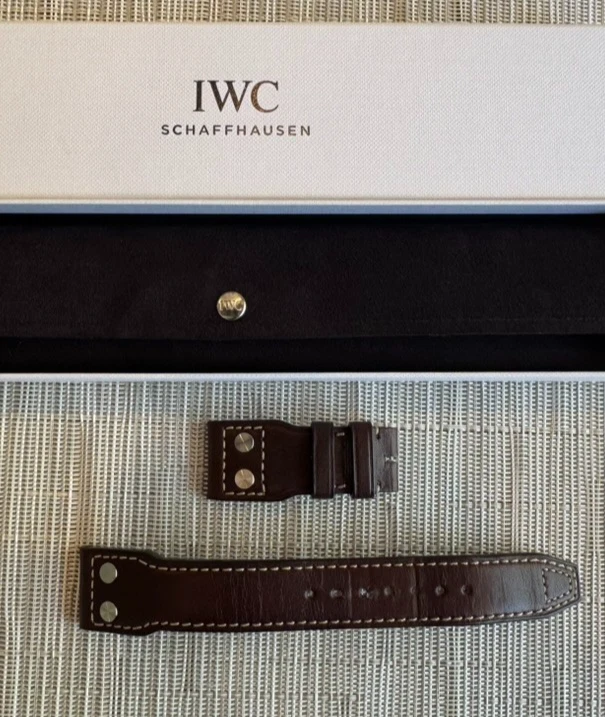 Brown Leather IWC Wristwatch Bands for sale | eBay