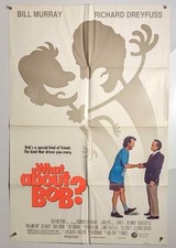 What About Bob? 1991 Original Vintage Movie Poster Bill Murray Richard Dreyfuss