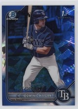 2022 Bowman Chrome Draft Sapphire Edition Dominic Keegan #BDC-9 p8v
