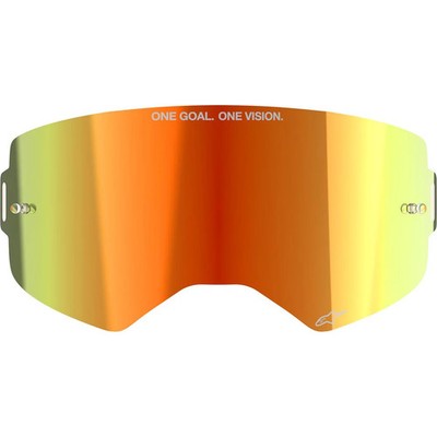 Alpinestars Ersatzglas Supertech Absolute Vision - Mirror Red