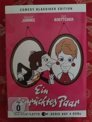 Ein verrücktes Paar Die komplette Serie auf 4 DVD Gesamt-Box Harald Juhnke 1977