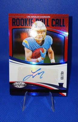 2024 Panini Certified - Rookie Roll Call Ladd McConkey #RRC-LMY /99