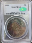 1889 P Morgan Silver Dollar PCGS MS-64 CAC CAC