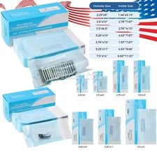 200/Box Dental Medical Self Sterilization Pouches Pouch Autoclave Tattoo Bags