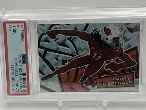 2025 Panini Absolute Larry Fitzgerald Base (PSA 9)