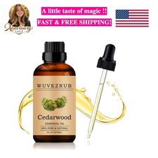 Cedarwood Essential Oil 30ML - 100 Pure and Natural Oils for Aromatherapy Di...