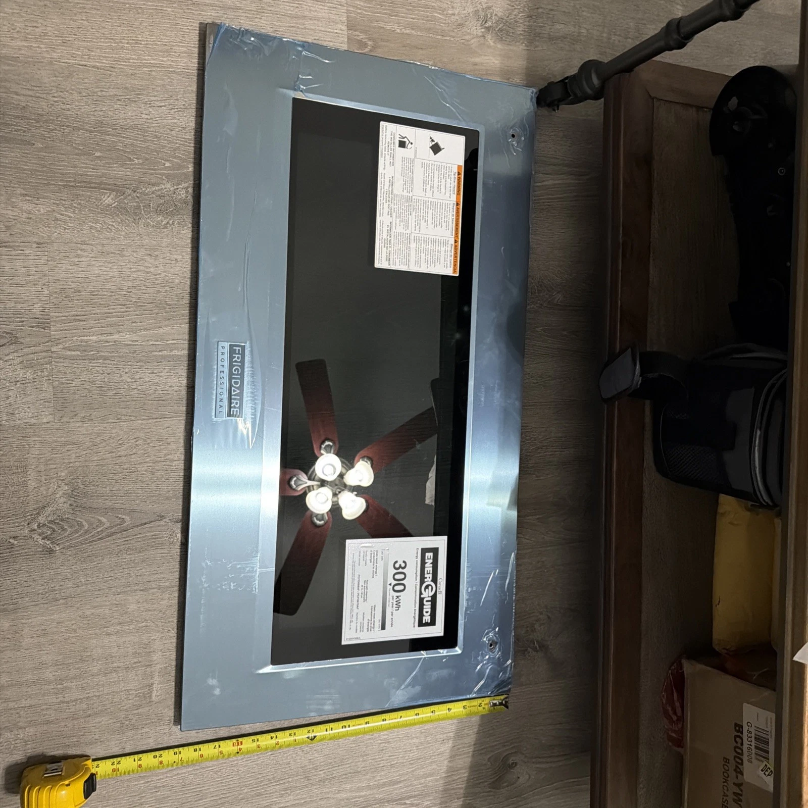 Oven Door Panel Part Frigidaire Professional Series PCFI3670AF 36 Inch