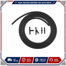 Nozzle Hose Kit Flexible Black Tube 200cm For Windshield Washer System New Nozzle Hose Kit Flexible Black Tube 200cm For Windshield Washer System New