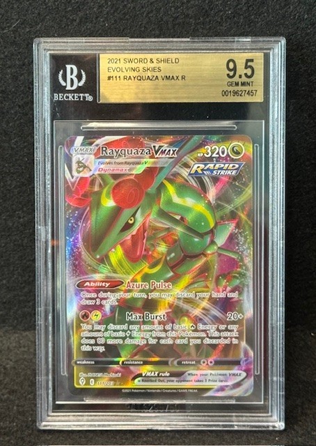 Rayquaza VMAX 111/203 BGS 9.5 - 2021 Pokemon Evolving Skies 