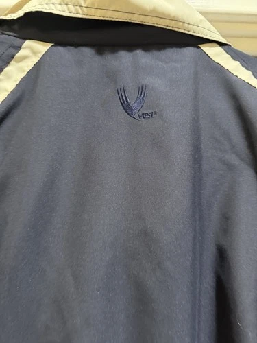 Vintage Vesi Sportswear Georgia Bulldogs full-zip Jacket navy blue/cream Large image 2
