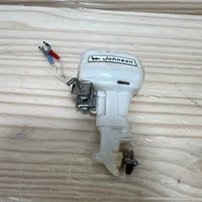 Johnson Electric Toy Boat Motor Super Seahorse 40hp White