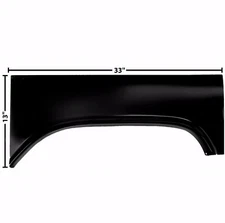 1960 61 62 63 64 65 66 Chevy Pickup Truck Bed Wheel Arch Fleetside 6' Bed Right