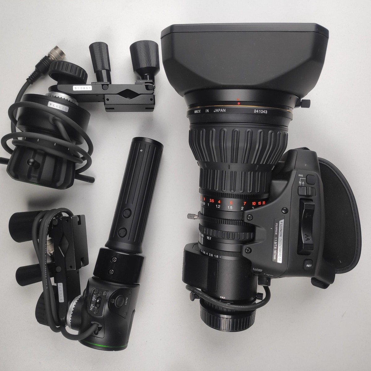 Fujinon ZA22x7.6 BERD-S6 with Full-Servo Control Kit SS-15D-02