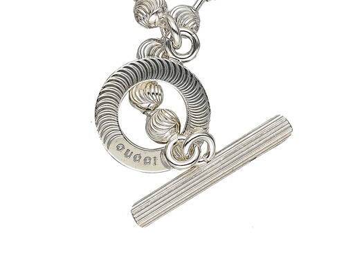 Gucci Unisex Necklace 925 Sterling silver 602736-J8400 8106  