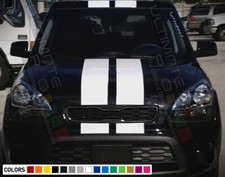 Stripe Kit Sticker Graphic Decal For Kia Soul Racing Hood Roof Rocket Stripes Stripe Kit Sticker Graphic Decal For Kia Soul Racing Hood Roof Rocket Stripes