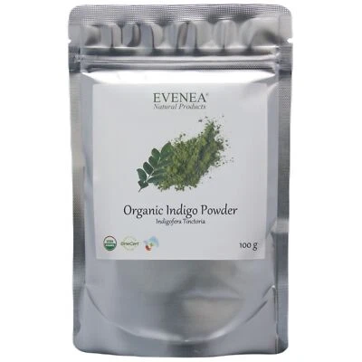 100 g - 1 kg Pure ORGANIC Indigo Powder - Premium Quality - Natural Dye for Hair