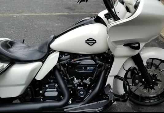 Harley Davidson Emblems, 3 pcs, Black, sized for Gas Tank, 4 Harley Davidson Emblems, 3 pcs, Black, sized for Gas Tank, 4