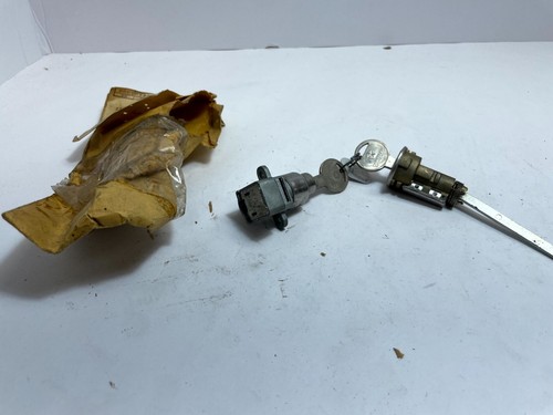 1966 Dodge Plymouth Chrysler Newport Ignition Lock Cylinder & Keys 2802016 NOS - Picture 6 of 7
