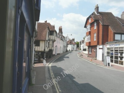 Photo 6x4 High Street, Lewes The pale yellow, timber framed building is k c2011