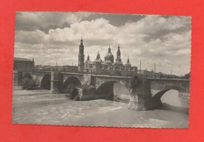 Spain - ZARAGOZA - Stone Bridge over the Ebro ..... (Ref. J7041)