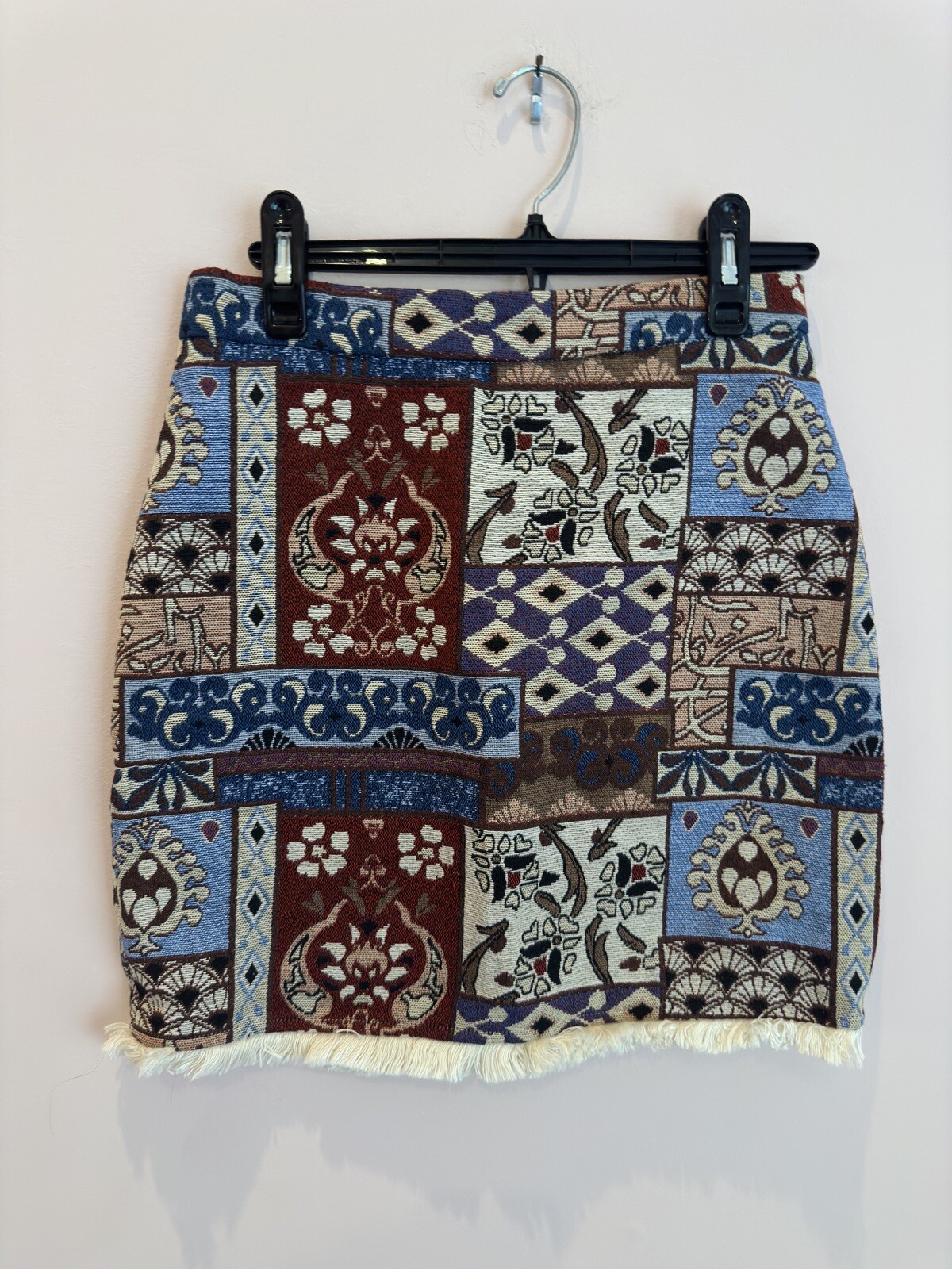 Patchwork Mini Skirt Size Medium - image 1