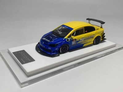 ミニカー INNO64 1/64 Honda Civic Type-R FD2 SPOON One Model 1:64 Honda Civic Type-R FD2 Spoon Sports – Model Cars