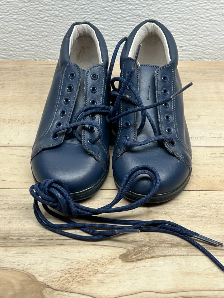 Perfection By Jumping Jacks темно-синий из натуральной кожи ребенка ясельного возраста обувь Размер: 3E - Изображение 2 из 4