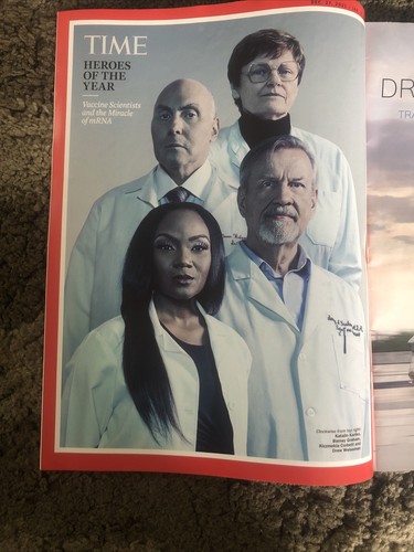 Time Magazine 27. Dezember 2021 Elon Musk Raumschiff Tesla Simone Biles Boca Chica - Bild 11 von 12