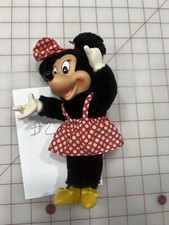 Vintage Applause Rubber Face Minnie Mouse Plush