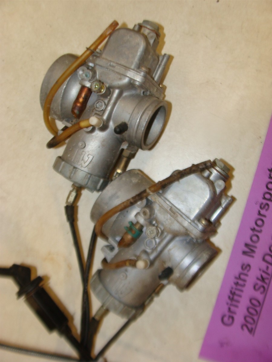 2000 SKI DOO MXZ 700 ZX chassis oem MIKUNI carb carburetors cable