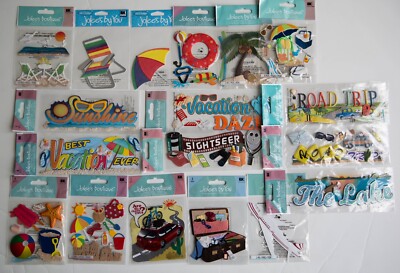 Jolee's Scrapbooking Stickers, VACATION THEME, You Pick!  Some Rare!