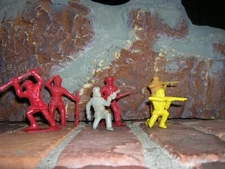 TIMMEE TOY PIONEER FIGURES 65MM 1950'S ORIGINALS TOY SOLDIERS #2