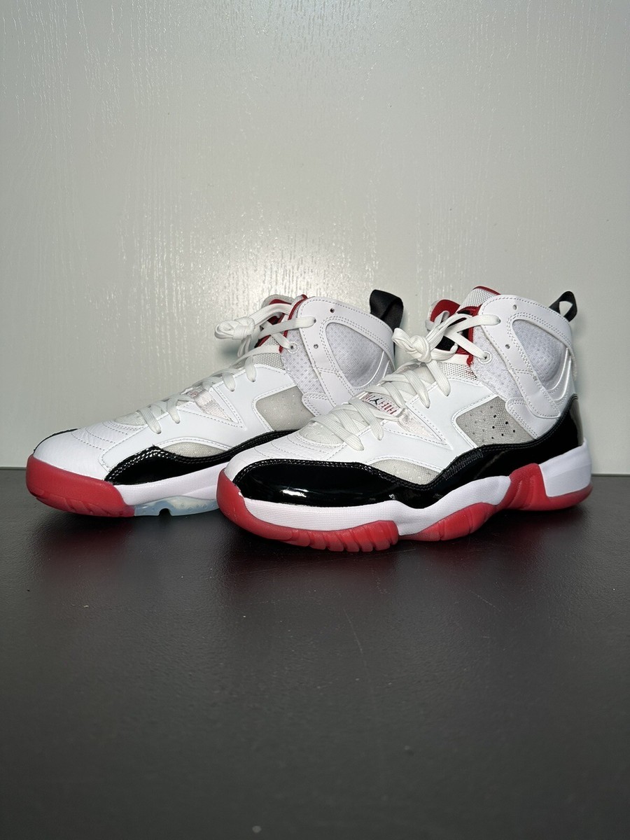 Nike Air Jordan Jumpman Two Trey Shoes Bred White Black Red Men\'s 12 DO1925-106 Nike Air Jordan Jumpman Two Trey  main image 2