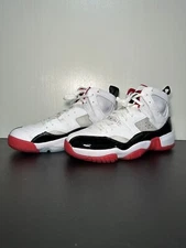 Nike Air Jordan Jumpman Two Trey Shoes Bred White Black Red DO1925-106 Mens 10.5