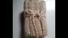 HEAVY KNIT BOOT CUFFS CREAM NEW 7  