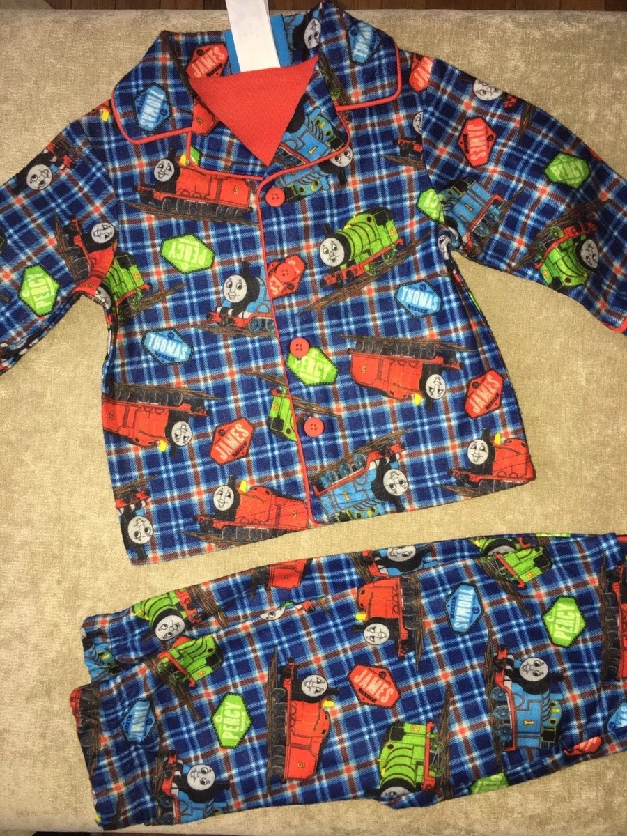 Thomas the Train Baby Boys 2-Piece Pajama Coat Set 12M PJ Soft