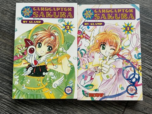 Cardcaptor Sakura #1 3 Manga Comic English Clamp Tokyopop Chix Comix Pocket Ed