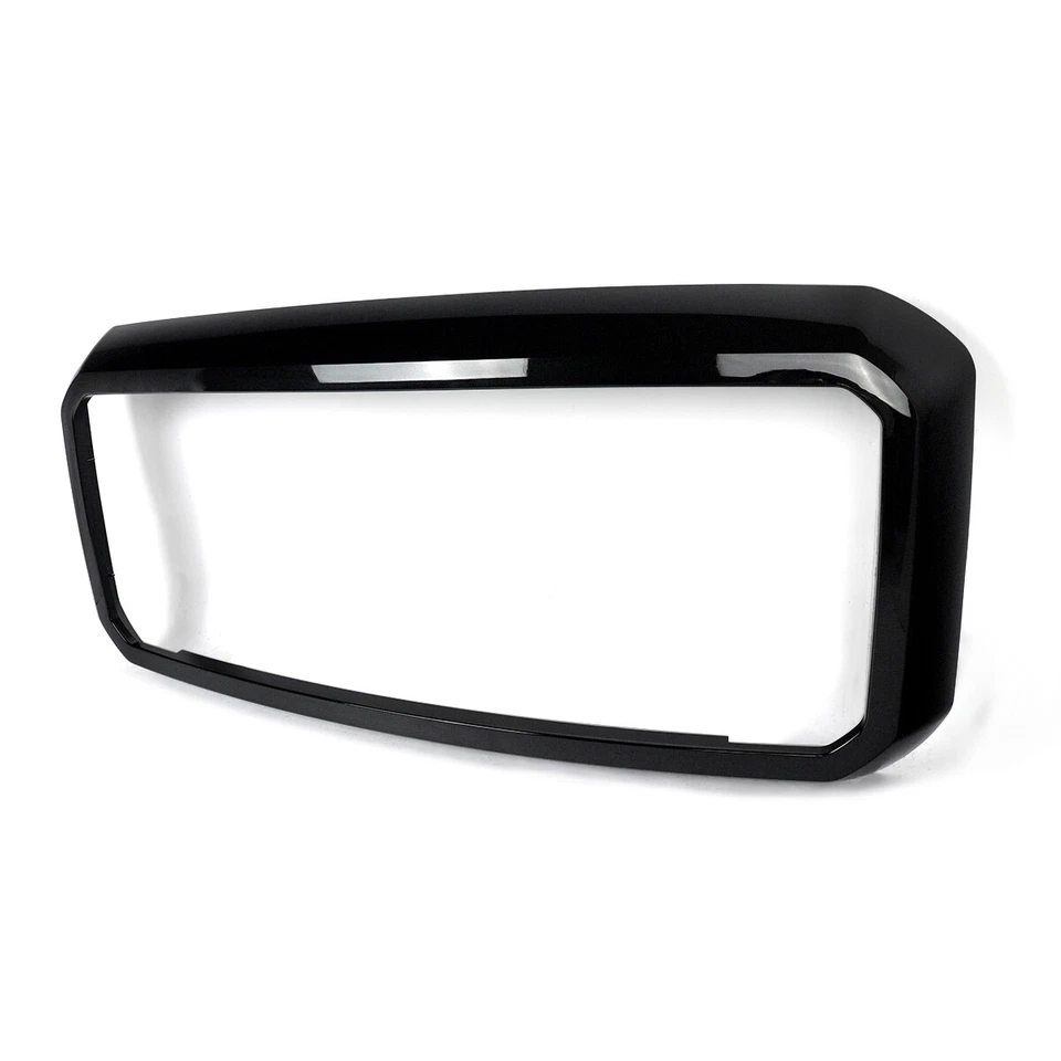 For 2011-16 Ford F250 F350 Super Duty Tuxedo Black Grille Frame Surround Shell - Image 2 of 4