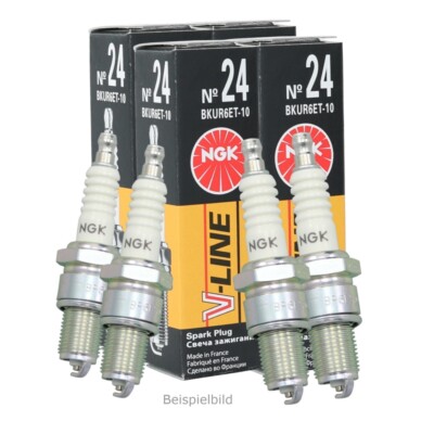 4x VLINE46 NGK Zündkerze Order-Nr. 92297 PEUGEOT 307 CC 
