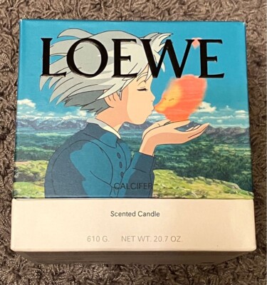 LOEWE X Howl's Moving Castle Calcifer Candle Ghibli Hayao Miyazaki