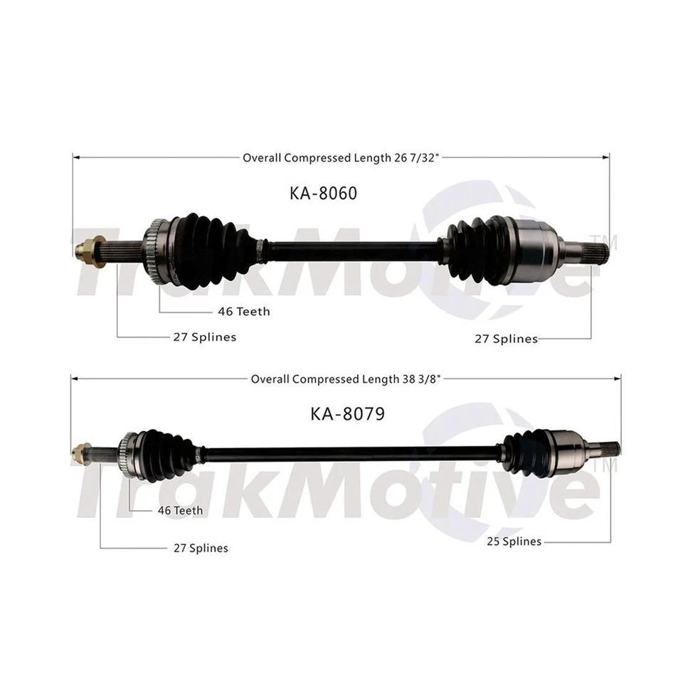 2 ejes delanteros SurTrack CV para Kia Soul 2010 2011 Kia Soul Foto 2 de 4