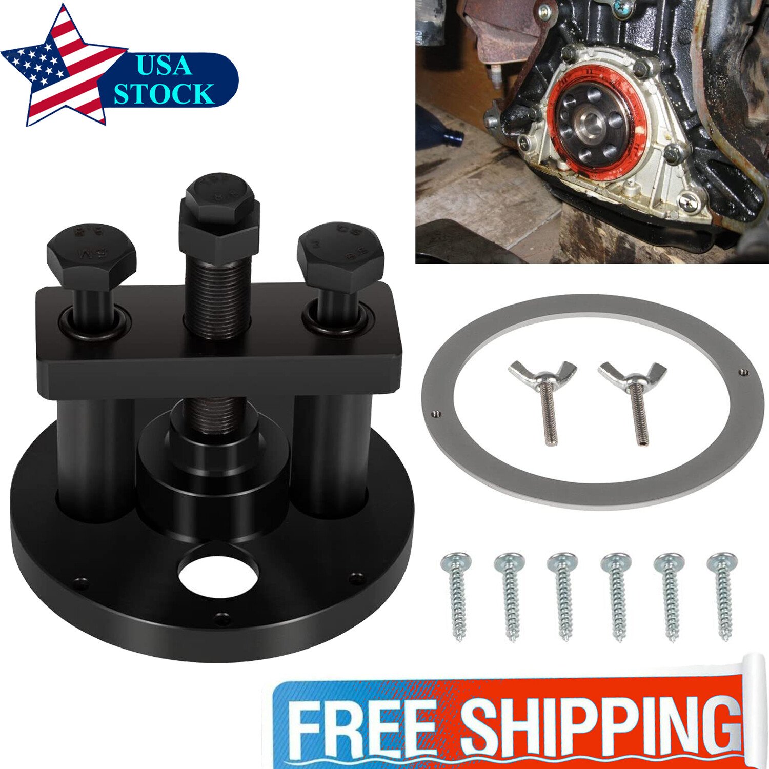 Oni Tools Crankshaft Rear Seal Remover/Installer Kit For Detroit Diesel DD13 DD15 DD16 Engines