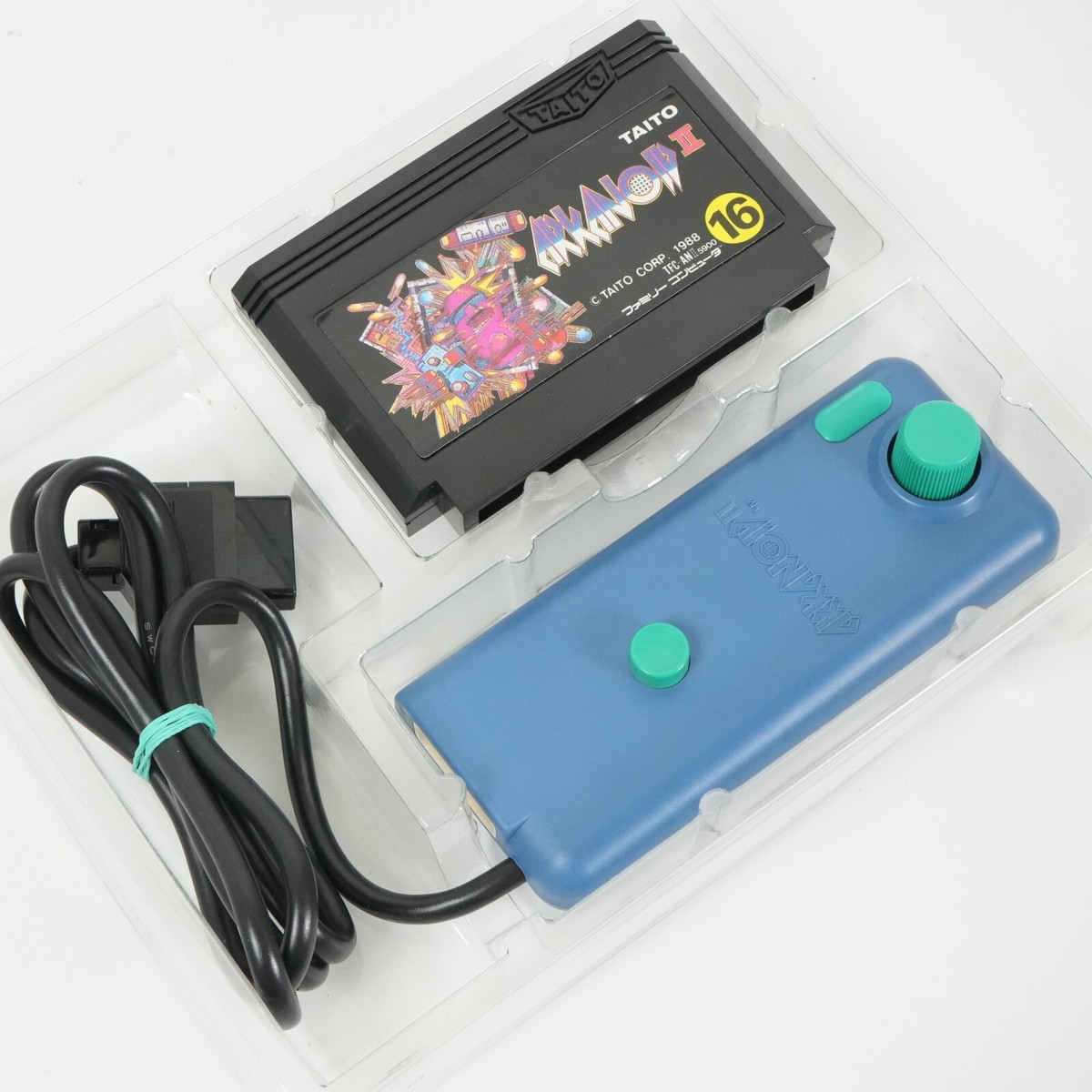 ARKANOID 2 Paddle Controller Set Nintendo Famicom FC NES