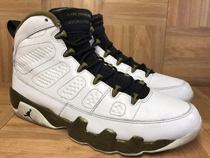RAREð¥ Nike Air Jordan 9 IX Retro Statue White Militia Green Black 10 302370-109 91206486279 | eBay