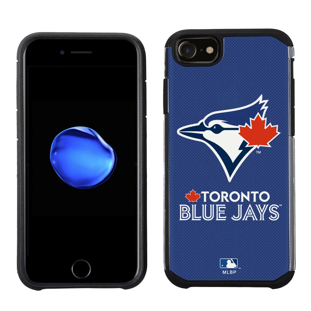 ShockProof Hybrid Cover Case for Cell Phone - Toronto Blue Jays