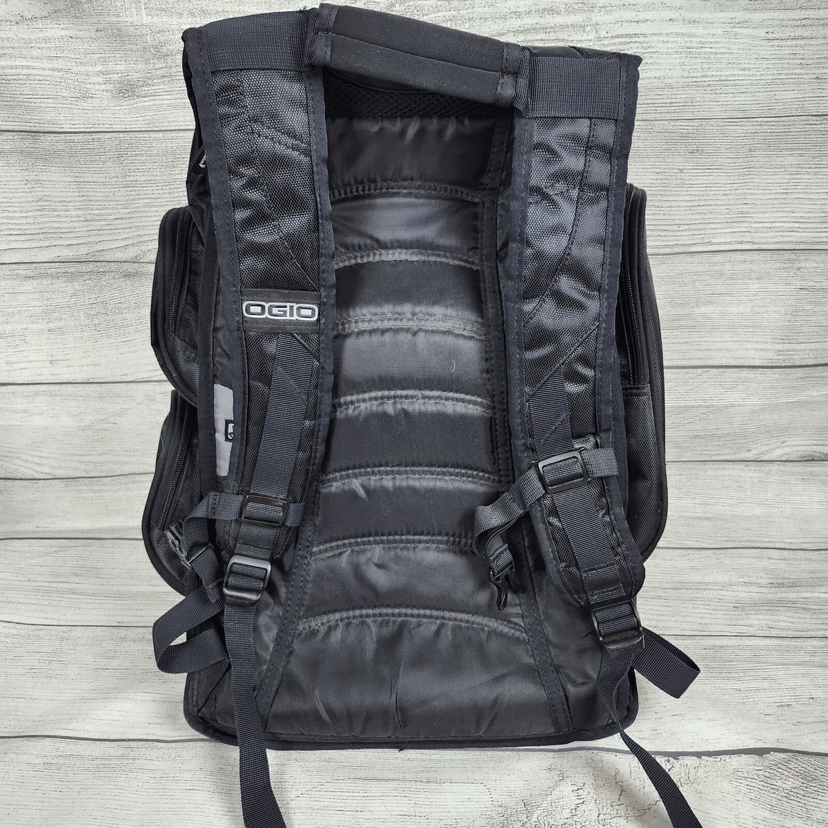 OGIO Bounty Hunter Ruck 20 Laptop Backpack Audio Lots Pockets Black ABB  Logo